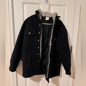 Dickies worker jacket. Size medium. Black.